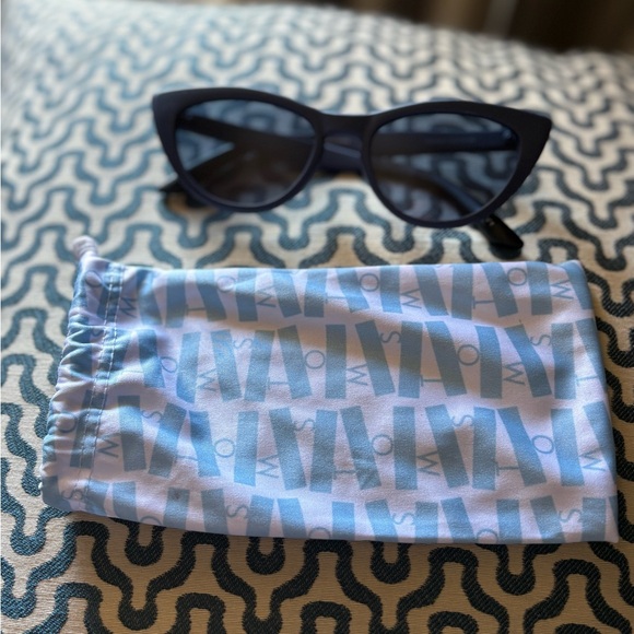 Toms Ivy Matte Deep Cobalt Blue Sunglasses